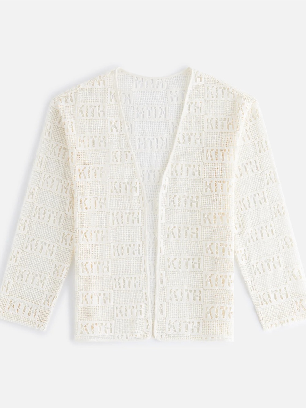 Kith Ethan Logo Lace Cardigan
